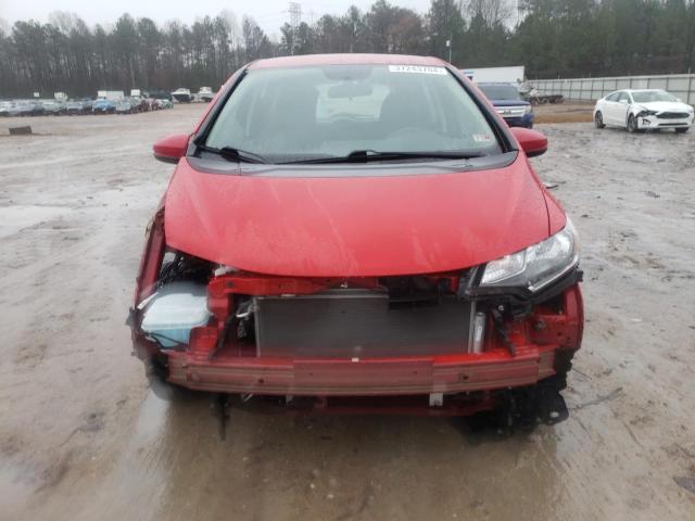 3HGGK5H45JM730788 - 2018 HONDA FIT LX RED photo 5