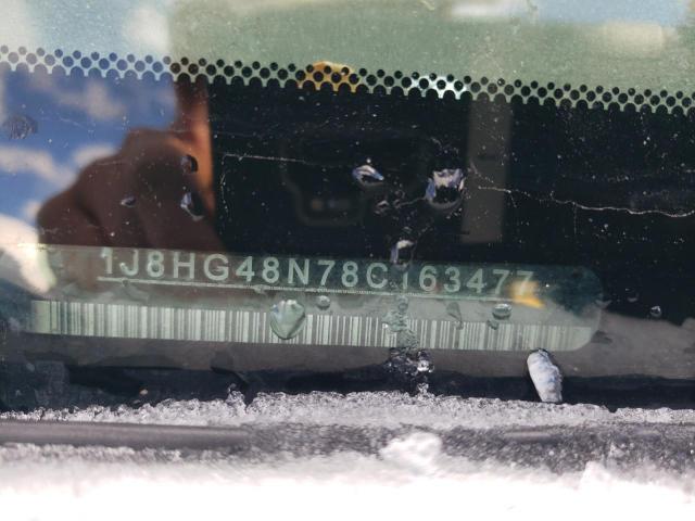 1J8HG48N78C163477 - 2008 JEEP COMMANDER SPORT Weiß Foto 12