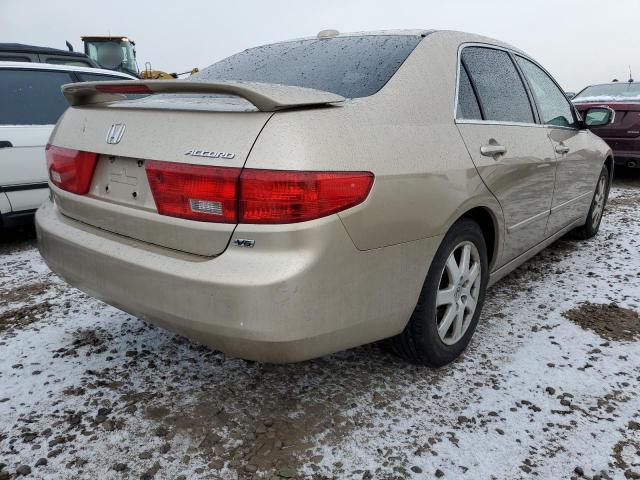 1HGCM66555A007438 - 2005 HONDA ACCORD EX BEIGE photo 3