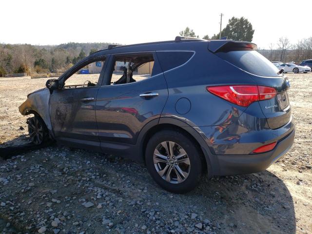 5XYZU3LB4EG170857 - 2014 HYUNDAI SANTA FE S GRAY photo 2