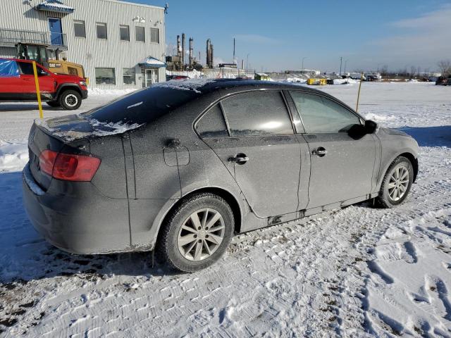 3VW1K7AJ4DM456002 - 2013 VOLKSWAGEN JETTA BASE BLACK photo 3