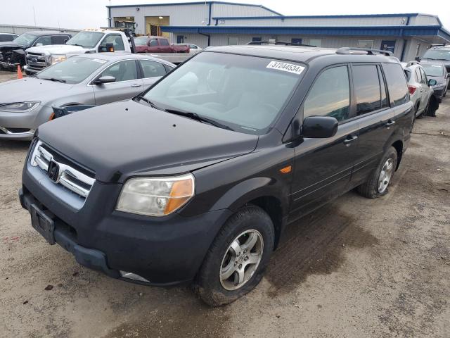 5FNYF28657B028569 - 2007 HONDA PILOT EXL BLACK photo 1