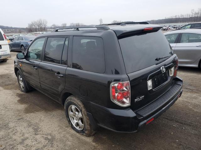 5FNYF28657B028569 - 2007 HONDA PILOT EXL BLACK photo 2