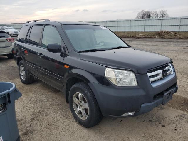 5FNYF28657B028569 - 2007 HONDA PILOT EXL BLACK photo 4