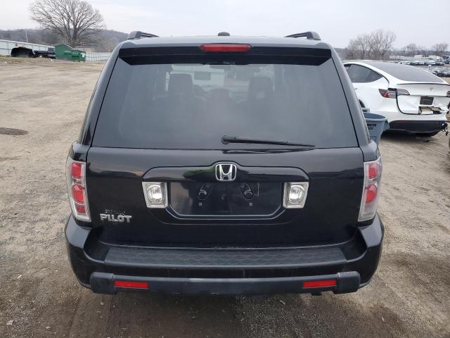 5FNYF28657B028569 - 2007 HONDA PILOT EXL BLACK photo 6