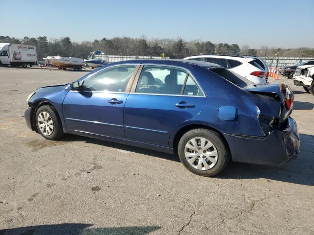 1HGCM56344A040020 - 2004 HONDA ACCORD LX BLUE photo 2