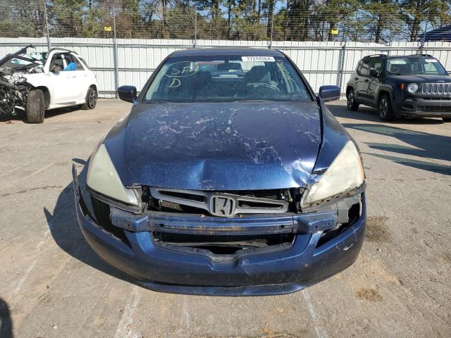 1HGCM56344A040020 - 2004 HONDA ACCORD LX BLUE photo 5