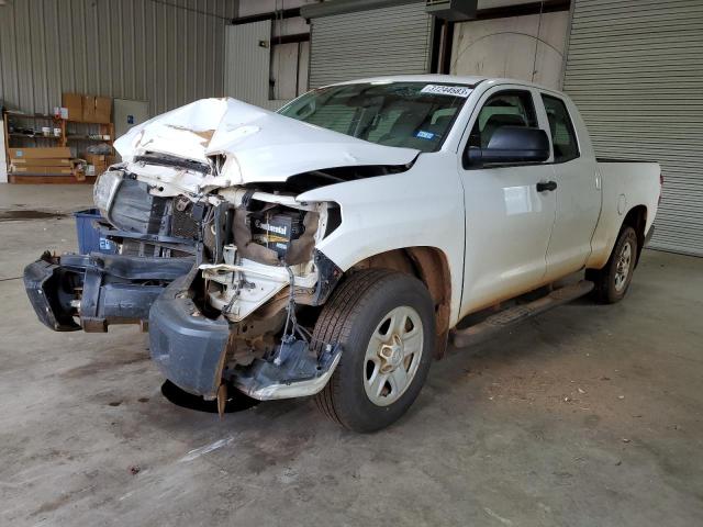 5TFRM5F1XFX087267 - 2015 TOYOTA TUNDRA DOUBLE CAB SR/SR5 WHITE photo 1