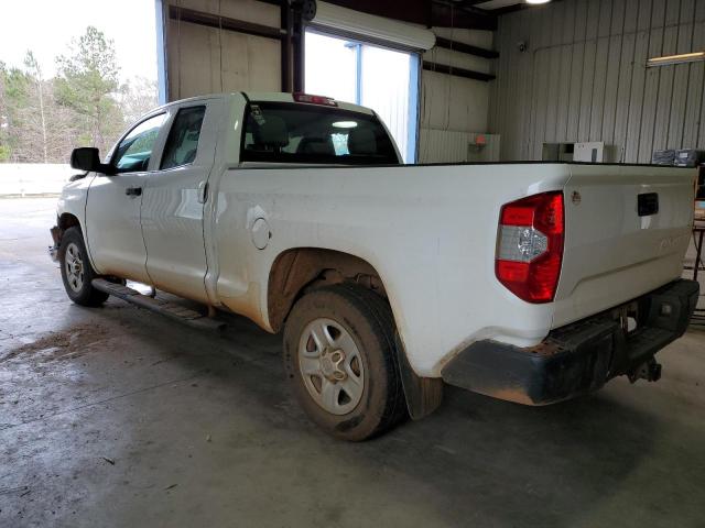 5TFRM5F1XFX087267 - 2015 TOYOTA TUNDRA DOUBLE CAB SR/SR5 WHITE photo 2