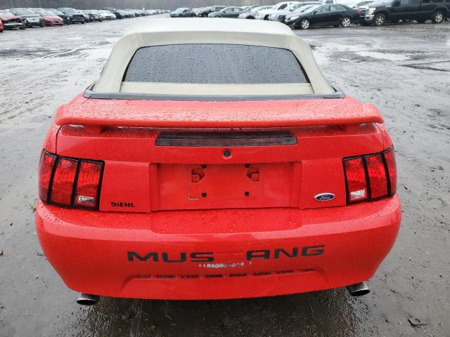 1FAFP44462F125178 - 2002 FORD MUSTANG RED photo 6