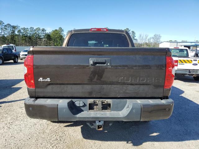 5TFHY5F13KX823489 - 2019 TOYOTA TUNDRA CREWMAX LIMITED BROWN photo 6