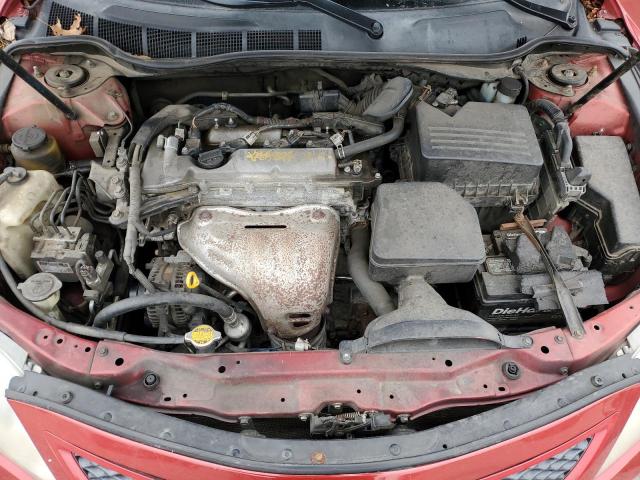 4T1BF3EK0BU147073 - 2011 TOYOTA CAMRY BASE RED photo 11