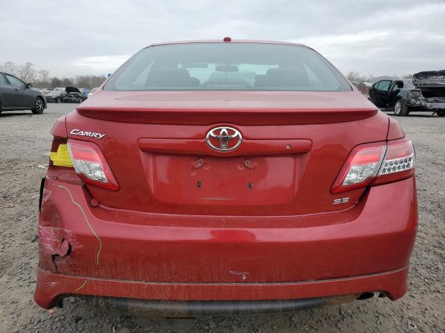 4T1BF3EK0BU147073 - 2011 TOYOTA CAMRY BASE RED photo 6