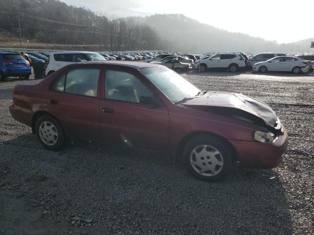 2T1BR12E8YC275288 - 2000 TOYOTA COROLLA VE MAROON photo 4