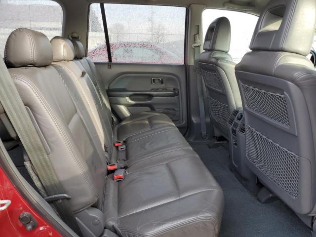 2HKYF18653H501666 - 2003 HONDA PILOT EXL MAROON photo 10