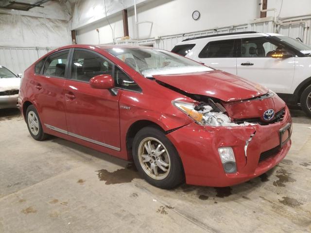 JTDKN3DU4B1473907 - 2011 TOYOTA PRIUS RED photo 4