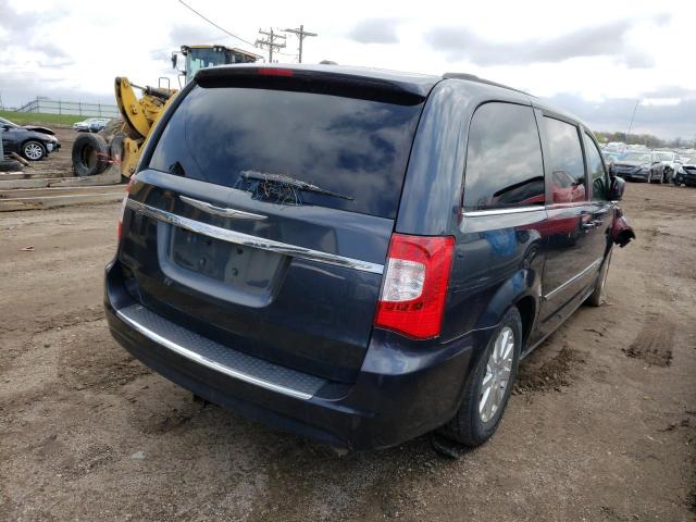 2C4RC1BG4DR777338 - 2013 CHRYSLER TOWN & COU TOURING ლურჯი ფოტო 4