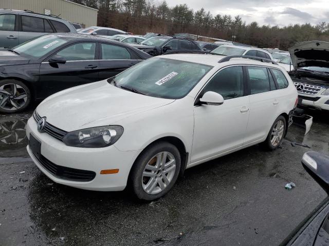 3VWPL7AJ9AM648857 - 2010 VOLKSWAGEN JETTA TDI WHITE photo 1