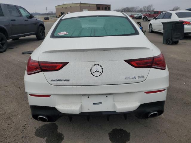 W1K5J5BB7NN286640 - 2022 MERCEDES-BENZ CLA AMG 35 4MATIC WHITE photo 6