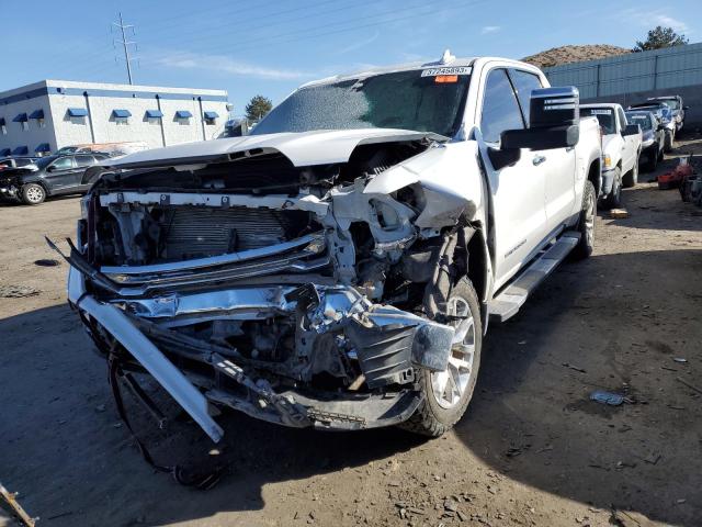 3GTU9DETXMG233614 - 2021 GMC SIERRA K1500 SLT WHITE photo 1