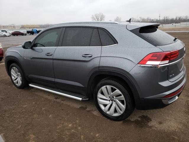 1V21E2CAXLC223542 - 2020 VOLKSWAGEN ATLAS CROS SE ლურჯი ფოტო 2