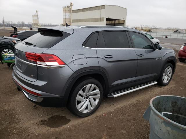 1V21E2CAXLC223542 - 2020 VOLKSWAGEN ATLAS CROS SE ლურჯი ფოტო 3