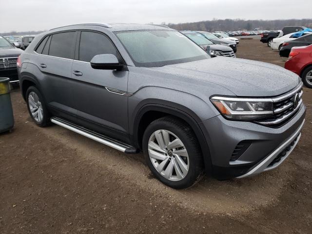 1V21E2CAXLC223542 - 2020 VOLKSWAGEN ATLAS CROS SE ლურჯი ფოტო 4