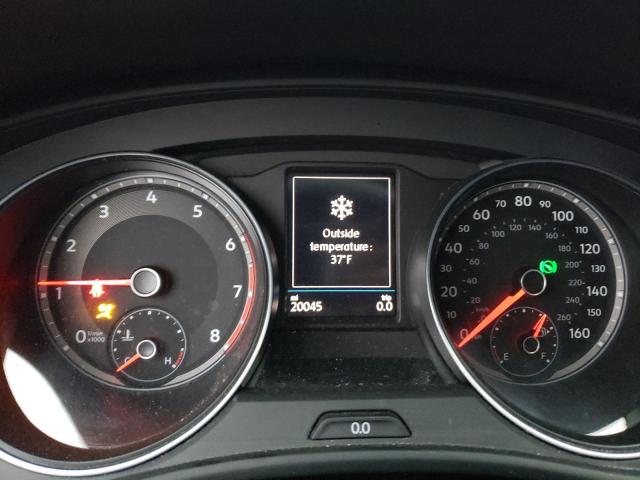 1V21E2CAXLC223542 - 2020 VOLKSWAGEN ATLAS CROS SE ლურჯი ფოტო 9