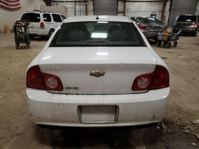 1G1ZB5EB9A4110878 - 2010 CHEVROLET MALIBU LS WHITE photo 6