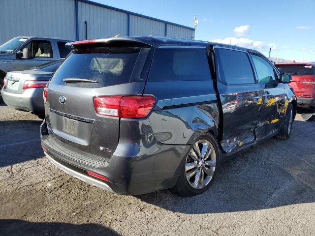 KNDME5C15J6391200 - 2018 KIA SEDONA SXL GRAY photo 3