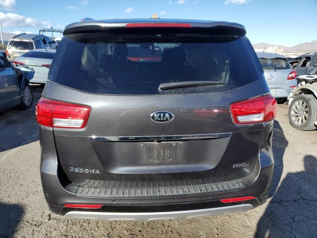 KNDME5C15J6391200 - 2018 KIA SEDONA SXL GRAY photo 6