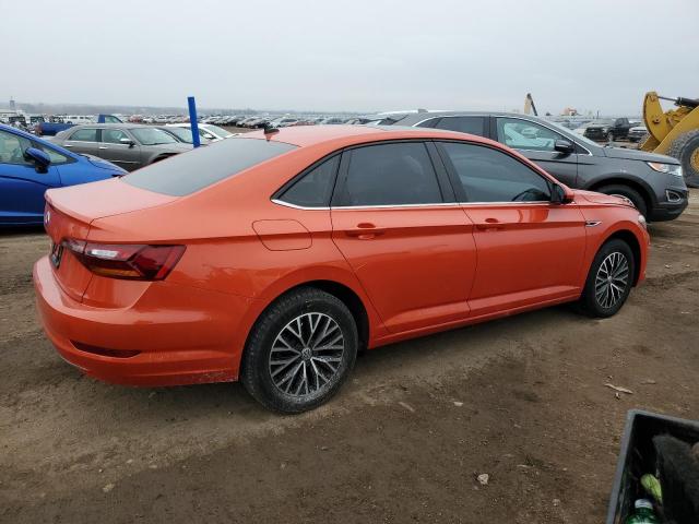 3VWEB7BU4KM259743 - 2019 VOLKSWAGEN JETTA SEL ORANGE photo 3