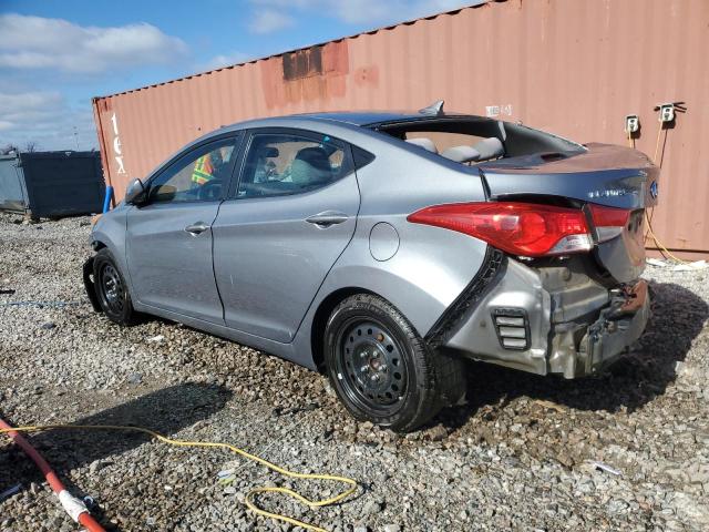 KMHDH4AE5CU398620 - 2012 HYUNDAI ELANTRA GLS SILVER photo 2