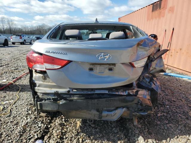 KMHDH4AE5CU398620 - 2012 HYUNDAI ELANTRA GLS SILVER photo 6