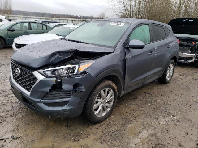 KM8J2CA4XMU365247 - 2021 HYUNDAI TUCSON SE GRAY photo 1