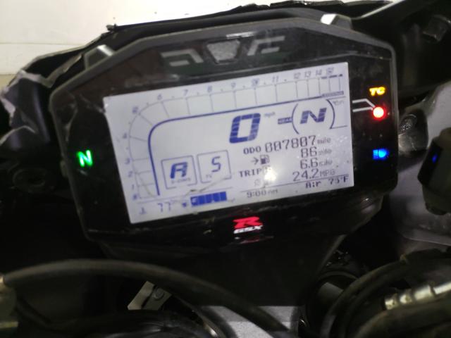 JS1DM11F9J2100032 - 2018 SUZUKI GSX-R1000 BLACK photo 8