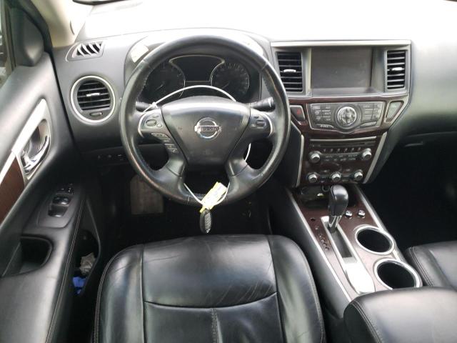 5N1AR2MN5EC608755 - 2014 NISSAN PATHFINDER S BLUE photo 8