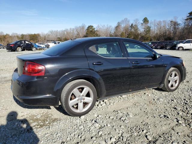 1C3CDZABXDN531144 - 2013 DODGE AVENGER SE BLACK photo 3