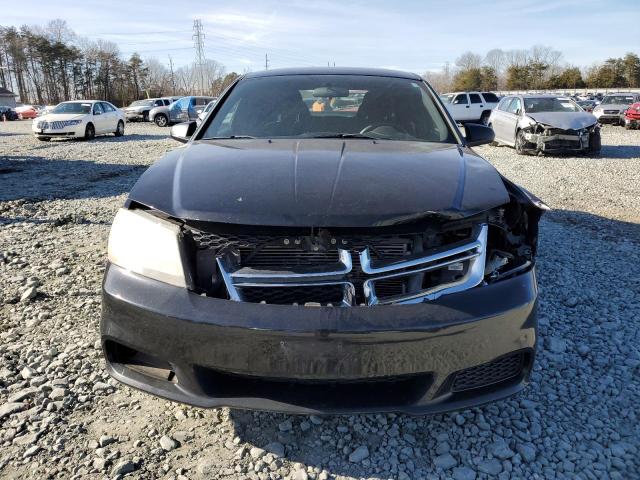 1C3CDZABXDN531144 - 2013 DODGE AVENGER SE BLACK photo 5