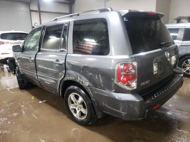 5FNYF18538B040402 - 2008 HONDA PILOT EXL GRAY photo 2