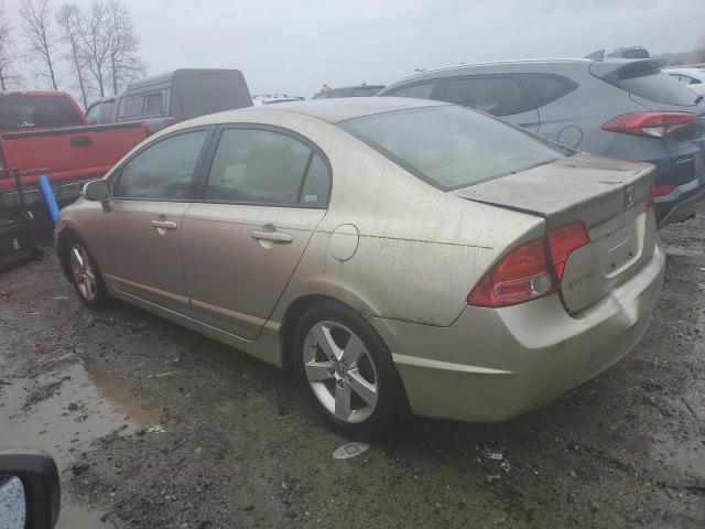 1HGFA168X8L043136 - 2008 HONDA CIVIC EX GOLD photo 2