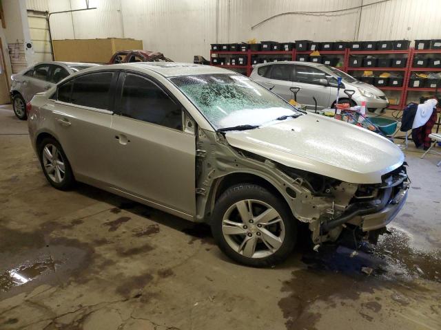 1G1P75SZ8E7452420 - 2014 CHEVROLET CRUZE SILVER photo 4