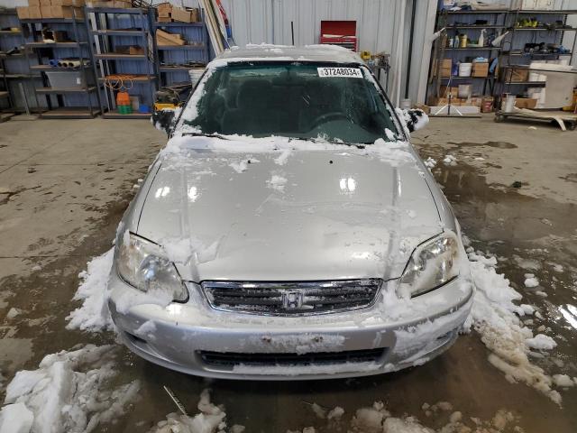 2HGEJ661XYH577634 - 2000 HONDA CIVIC BASE SILVER photo 5