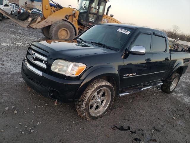 5TBET341X6S547082 - 2006 TOYOTA TUNDRA DOUBLE CAB SR5 BLACK photo 1