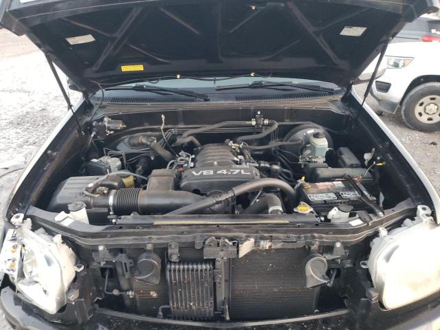 5TBET341X6S547082 - 2006 TOYOTA TUNDRA DOUBLE CAB SR5 BLACK photo 11