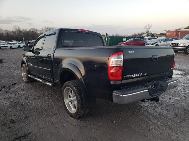 5TBET341X6S547082 - 2006 TOYOTA TUNDRA DOUBLE CAB SR5 BLACK photo 2