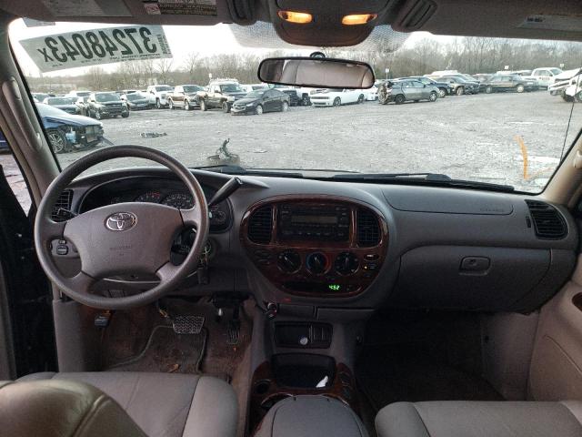 5TBET341X6S547082 - 2006 TOYOTA TUNDRA DOUBLE CAB SR5 BLACK photo 8