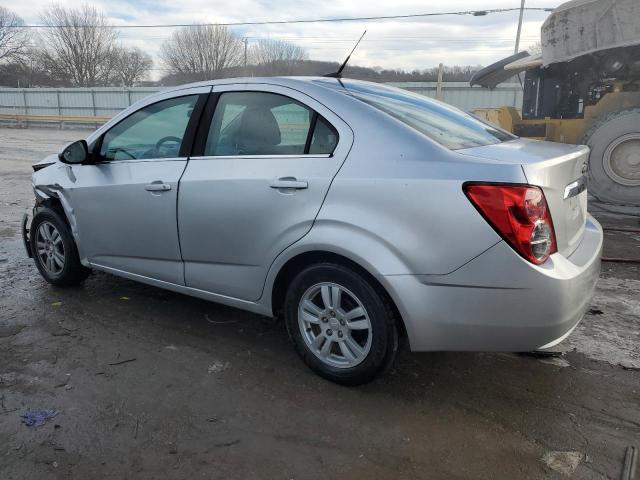 1G1JC5SH4E4213814 - 2014 CHEVROLET SONIC LT SILVER photo 2