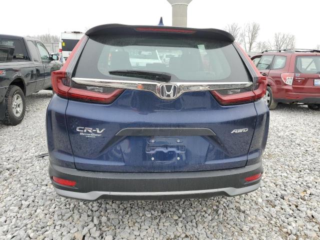 2HKRW2H2XLH624533 - 2020 HONDA CR-V LX BLUE photo 6