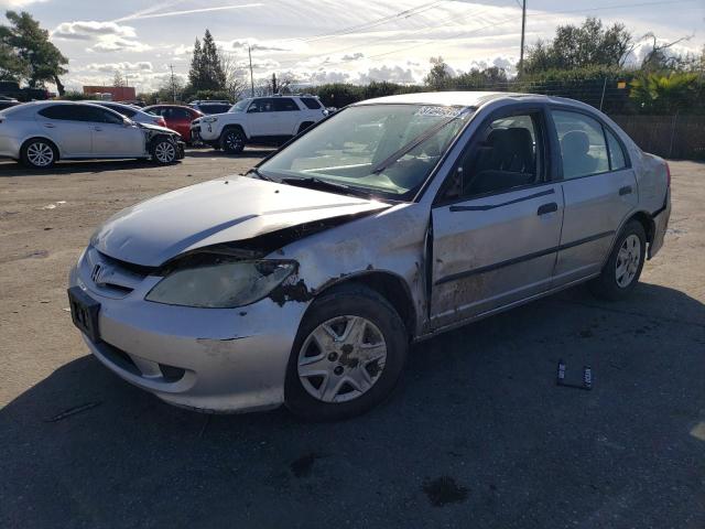 2HGES16305H588655 - 2005 HONDA CIVIC DX VP Gümüş foto 1